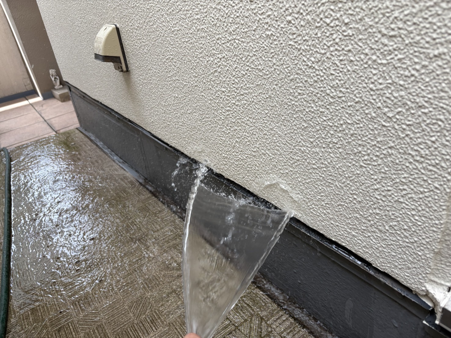 散水検査実施